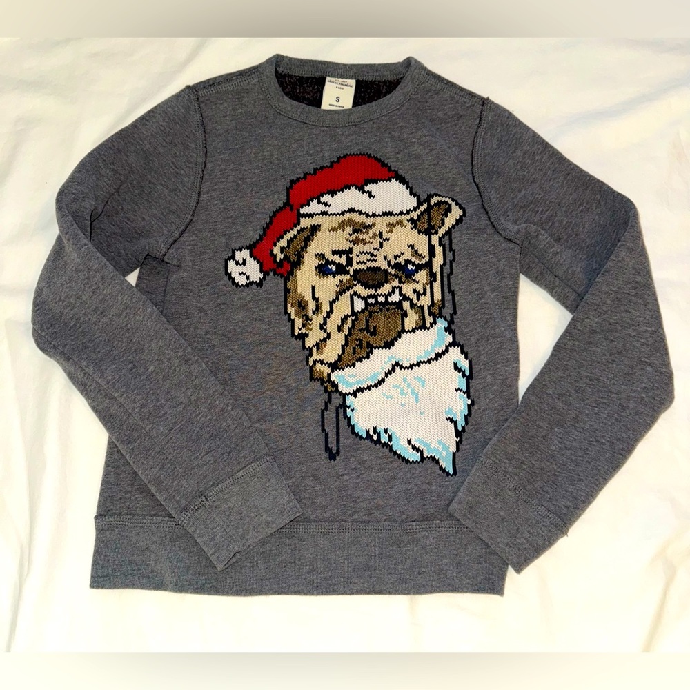 Abercrombie Kids Bulldog sweatshirt size Small